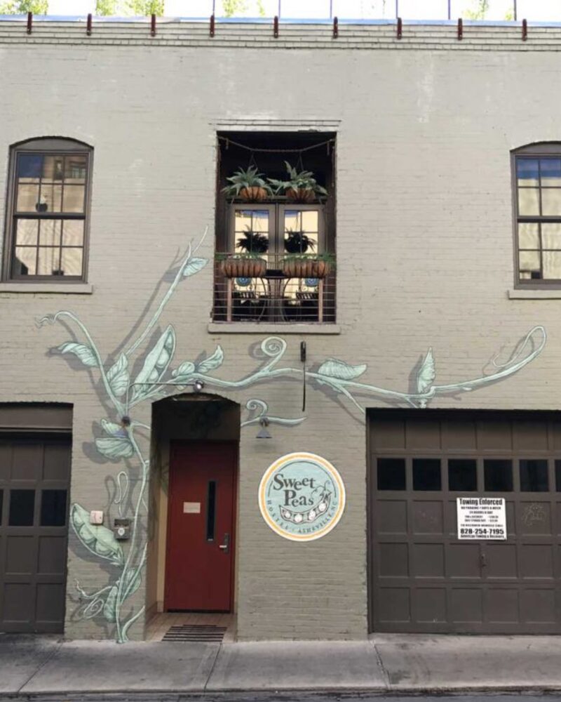 Sweet Peas Hostel, downtown Asheville